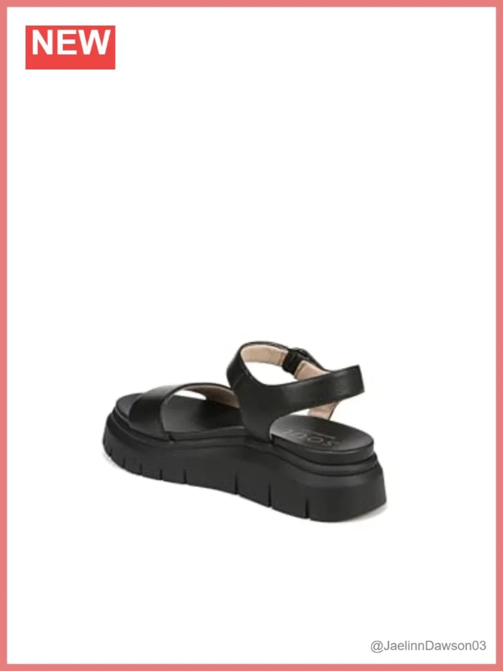 Women's Chunky Platform Sandals with Arch Support